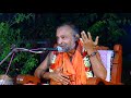 H H Sri Raghavendra theertha Swamiji's ashirvachan @ Vasukivana , Bantwal on 24.10.2018