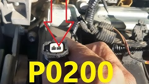 Causes and Fixes P0200 Code: Injector Circuit/Open