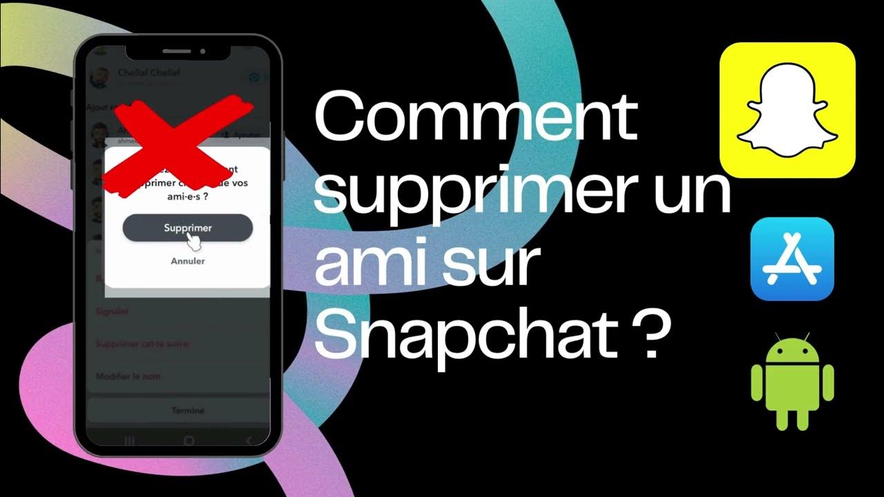 Comment supprimer un ami sur Snapchat rapidement ? Guide étape par étape YouTube