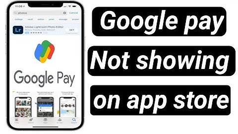 Google pay App Not showing on app store // problem fixed//