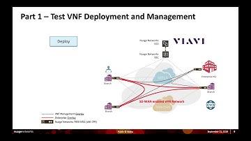 Nuage Networks VNS (SD-WAN) & VIAVI Fusion vPMAs