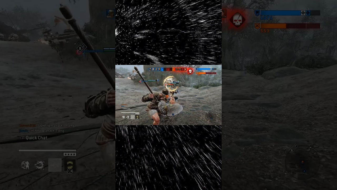 Triple deflect goes crazy 