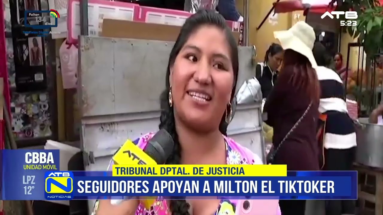 “Todos somos chocolate”: seguidores de Milton Apaza exigen su liberación en el TDJ