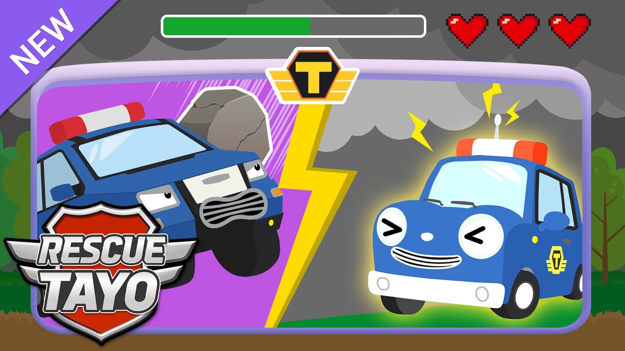 ゴロゴロドカン!森の中の避難騒ぎ l 子供向けアニメ l 🚨レスキュー