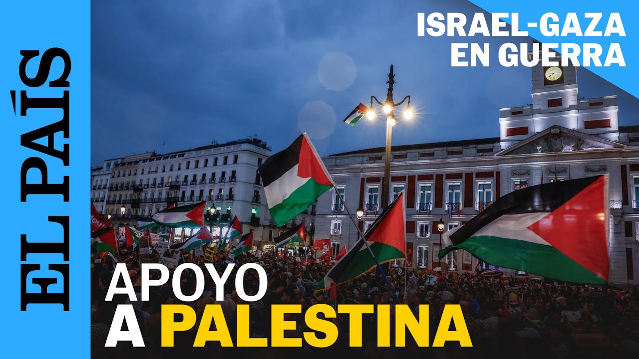 GUERRA ISRAEL | Miles de personas se manifiestan en Madrid en apoyo al ...