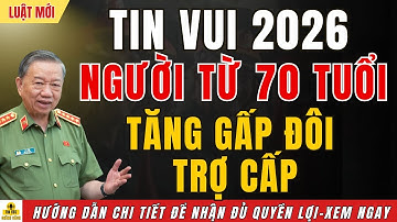 Bất Ngờ! Người Trên 70 Tuổi Sẽ Được Tăng Trợ Cấp Lên Mức Cao Nhất Chưa Từng Có!