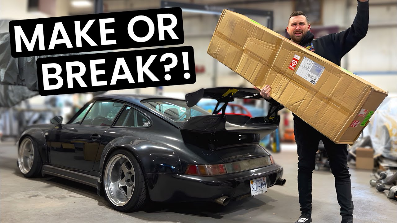 My Porsche gets a SUPER RARE Japanese PART!!