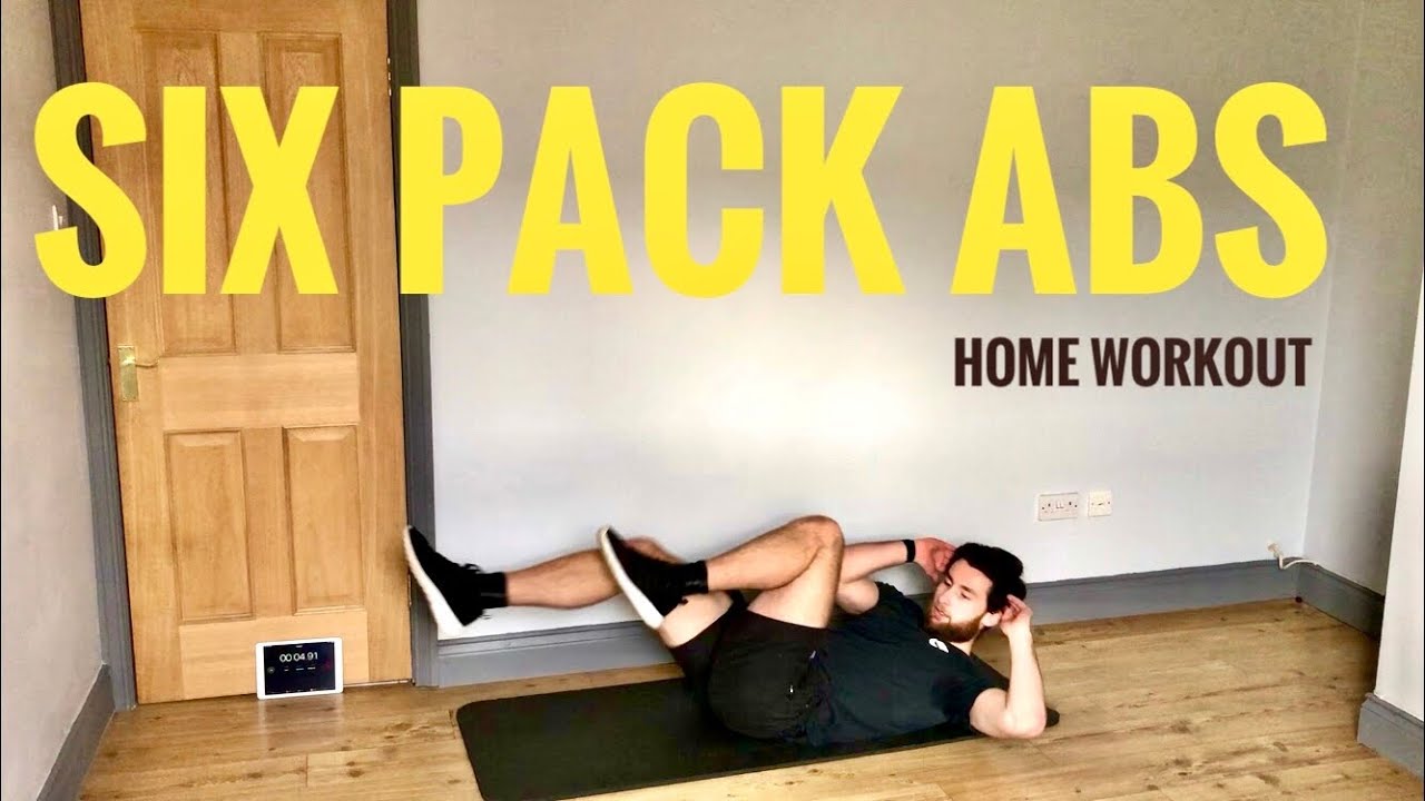 6 MINUTE SIX PACK ABS HOME WORKOUT (AMRAP WORKOUT NO EQUIPMENT NEEDED) YouTube
