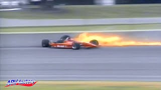 Emerson Fittipaldi Big Crash 1996 CART Michigan 500 Emerson Fittipaldi Big Crash 1996 CART Michigan 500
