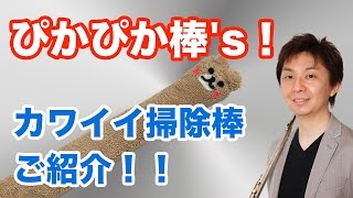 カワイイ掃除棒「ぴかぴか棒's」のご紹介！