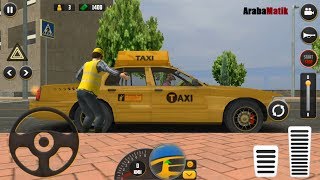 Direksiyonlu Taksi Şoförü Oyunu // HQ Taxi Driving 3D Android Gameplay FHD screenshot 2