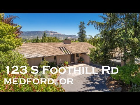 123 S Foothill Rd, Medford, OR home video tour