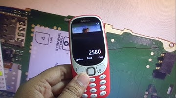 Nokia 3310 keypad 2580 not working.