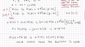 Lecture 28 - Characterization of convex functions