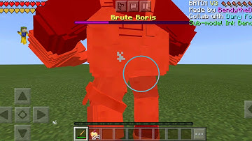 Bendy and The Ink Machine addon part 2 boss fight with brute boris