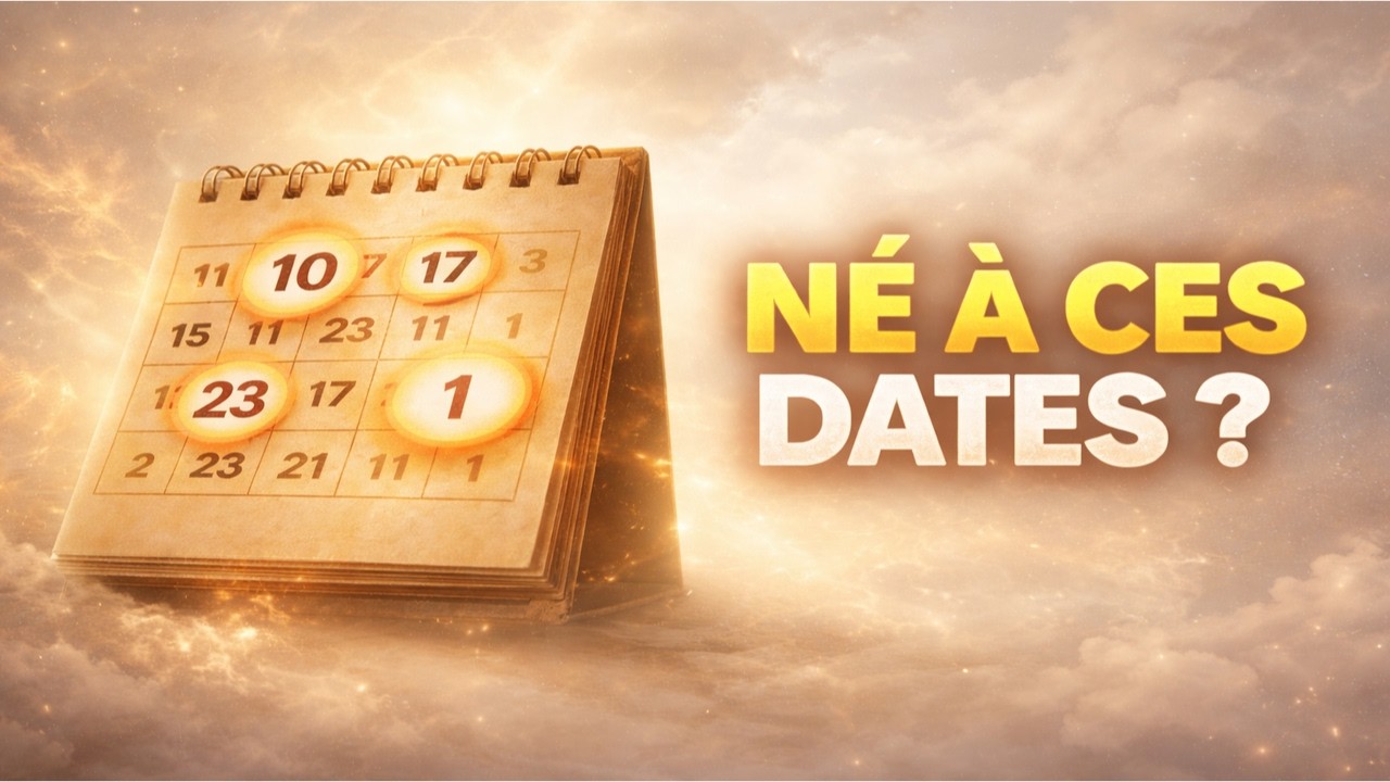 Si tu es né à CES dates, le Très-Haut t'a marqué