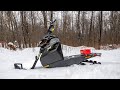 The first stand up snowmobile  widescape ws250
