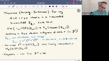 Daniel Ruberman: The diffeomorphism group of a 4-manifold