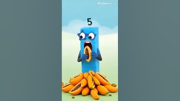 Numberblock 5 AI #numberblocks #ai #capcut #shorts #artificialintelligence