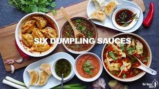 Six dumpling sauces