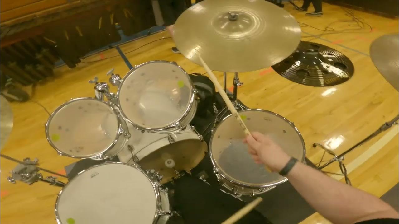 Conflux Percussion 2023 "Alone" Drumset Cam YouTube