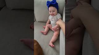 La Escuincla Gatea Por Primera Vez