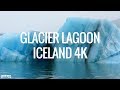 glacier lagoon in iceland 4k ultra hd