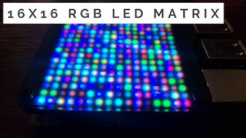 16x16 RGB LED Matrix for the Raspberry Pi
