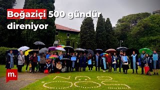 Boğaziçi Direnişinin 500. Günü Rektör Naci İnci Akşam Nöbetinde Yuhalandı