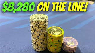ALL-IN Nearing Money Bubble & It’s All Up To A FLIP! $42,000 Prizepool $365 MTT - Poker Vlog #87 screenshot 4