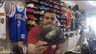 Custom Philly Eagles Snapbacks | Philadelphia Birds Camo Snapback Hats | Broad St. Bullies Snapback