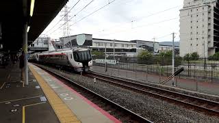 JR東海HC85系海ナコD110+D101編成　特急ひだ25号 高山行き　JR西日本 桂川駅通過　2023年10月8日撮影