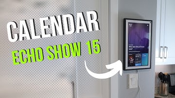 Set Up Your Calendar on the Echo Show 15
