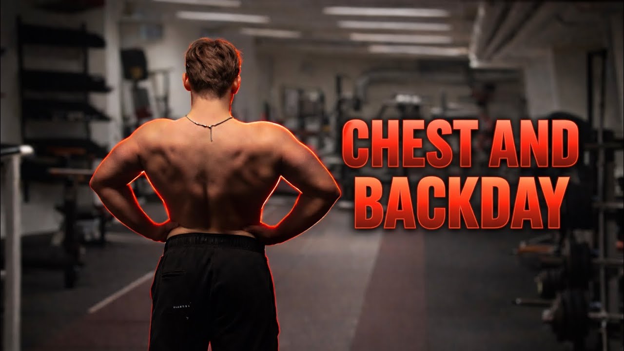 Chest and backday Ft. Mika