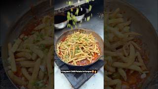 Crispiest Chilli Potato in Kanpur??|| Indian Street Food