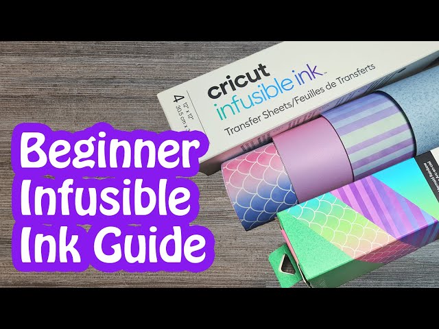 3 CRICUT INFUSIBLE INK TRANSFER SHEET PROJECTS 