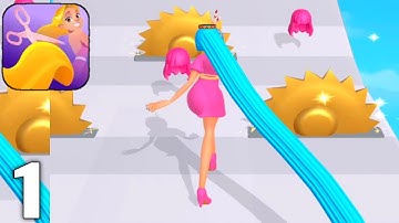 Hair Challenge - Gameplay Walkthrough Part 1 Levels (Android & iOS)