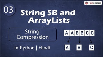 String Compression | Module : Basics of programming | In Hindi | Python | Video_3