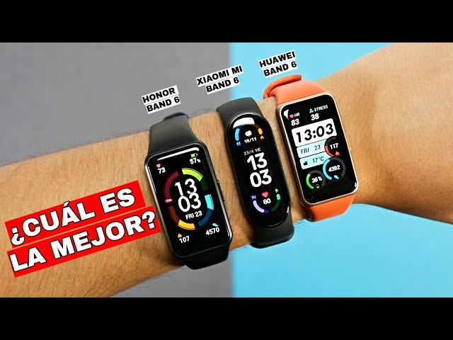 Xiaomi Mi Band 6 vs Huawei Band 6 vs Honor Band 6 🥊 ¿Cuál es la