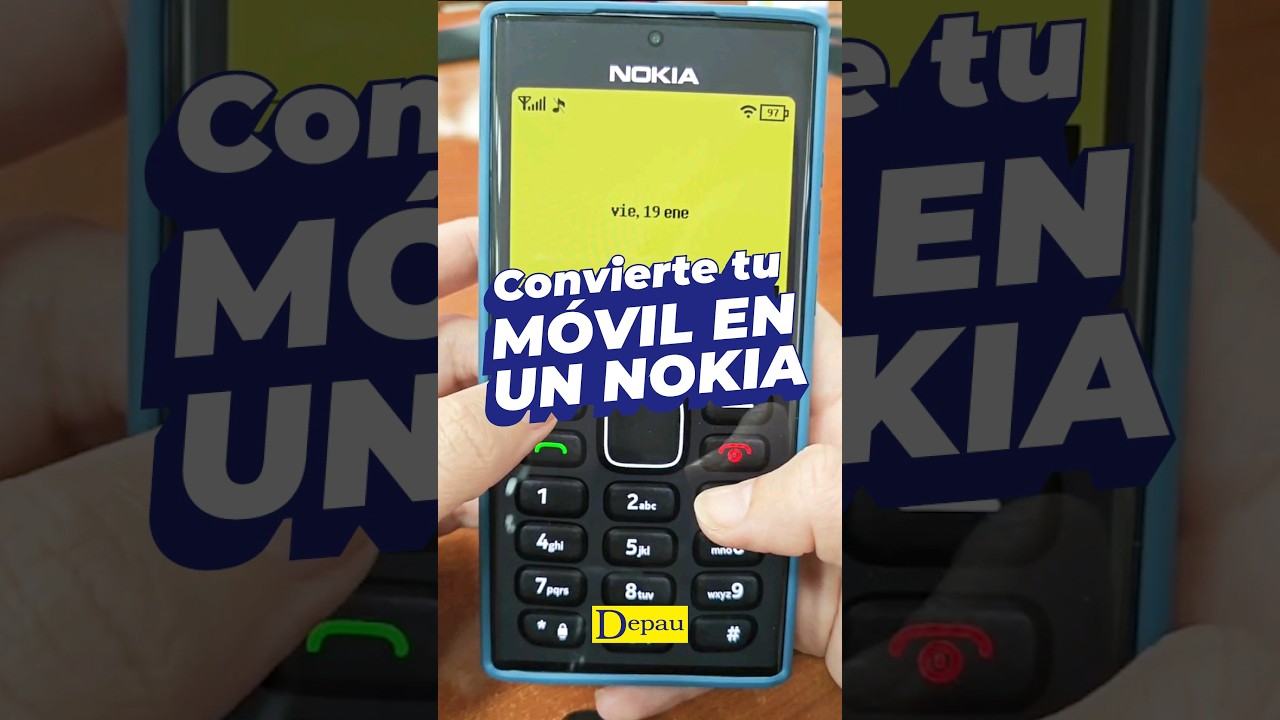 Convierte tu celular en un Nokia