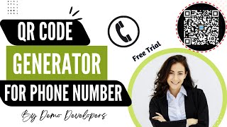 Phone Number QR Code With Logo | QR Code Generator App screenshot 3