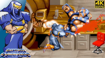 Captain Commando - Ginzu The Ninja (Arcade / 1991) 4K 60FPS