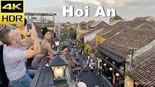 4K HDR | Hoi An Walking Tour  1 Hour Tour With Captions & Binaural Sound | Vietnam 2023