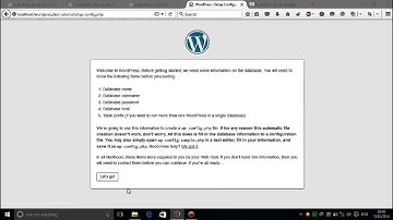 Video Tutorial Cara Install WordPress di localhost