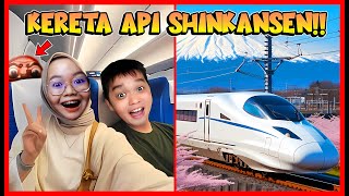 ATUN & MOMON NAIK KERETA CEPAT SHINKANSEN JEPANG !! ASIKKK!! Feat @sapipurba Shinkansen 0