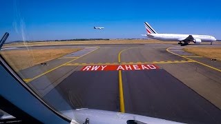 Runway Ahead - Airbus Pilotsview Paris Takeoff