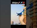 Paper Airoplane Flying 250 Feet ✈️🤫💯