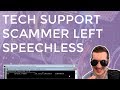 Tech Support Scammer Left Speechless (Reverse Scam)