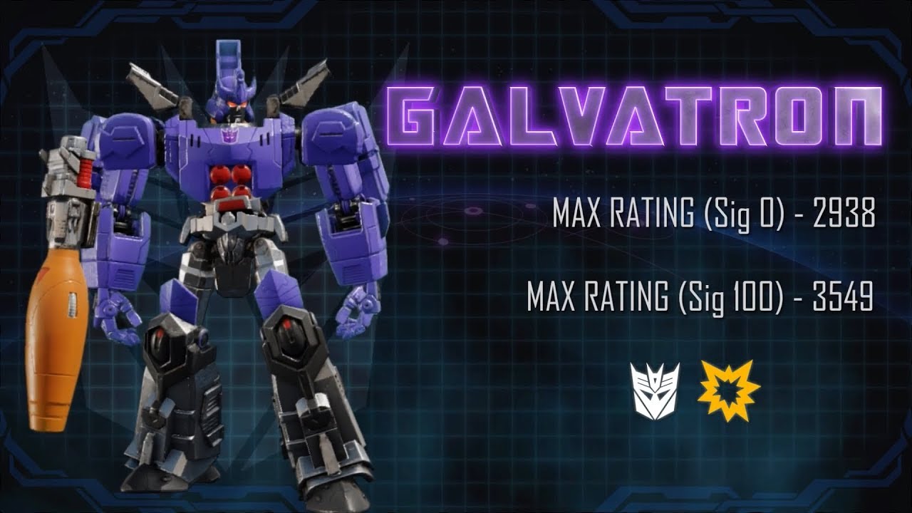 Transformers׃ to Fight Galvatron [Bot Showcase] YouTube