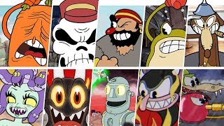 ПОЛНОЕ ПРОХОЖДЕНИЕ CUPHEAD 100% ВСЕ БОССЫ ДРАКОН МЕДУЗА РОБОТ САТАНА КУБИК ФИНАЛЬНАЯ КОНЦОВКА ИГРЫ